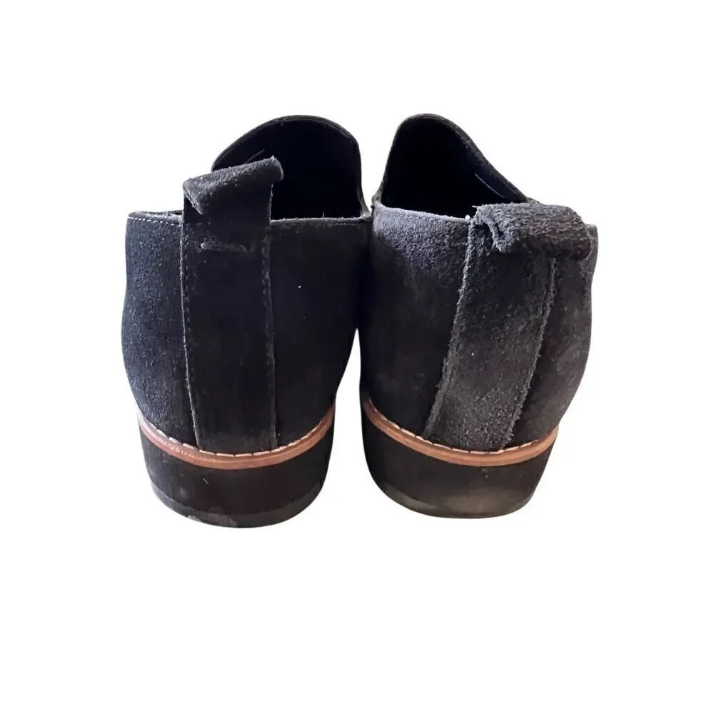 Eileen Fisher Ella Suede Loafer sz 8.5